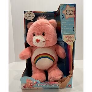 2003 Cheer Bear - Care Bears Sing-along Best Friend Talking singing Plush